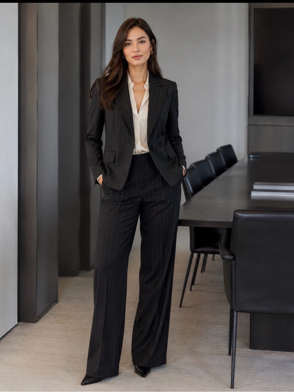 MaxMara Two-Piece Power Suit Size 10.
